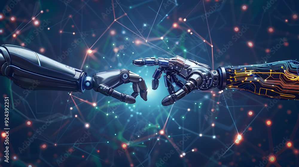 Aufkleber rpa and ai collaboration in data analytics
