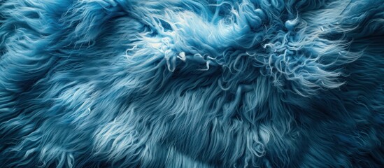 Obraz premium Abstract Blue Fur Texture