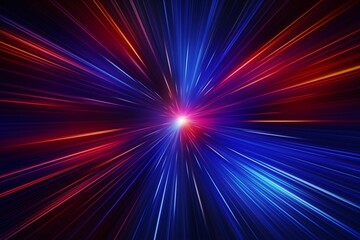 Abstract Star Burst background, Neon Starburst background, Neon Sunburst Wallpaper, abstract background with bright light rays, dynamic Neon Lights wallpaper, Speed lights background, AI Generative