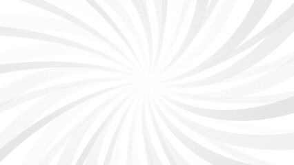 Trendy colorful graphic print. Sunburst pattern background, vintage style. Gray background with white sun ray. Pattern of starburst. Abstract texture with light of sunburst. Vector illustration