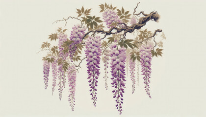  浮世絵（Ukiyoe）／藤