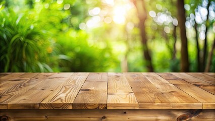 Blank wooden table top for product placement, empty, wooden, table, top, product, placement, background, texture, mockup