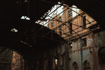 old abandoned factory