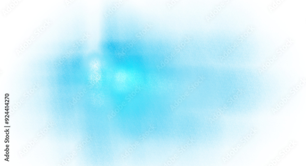 Poster grungy gradient texture, realistic cutout on transparent background. bright glowing neon grainy text