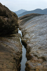 rocks in the sea