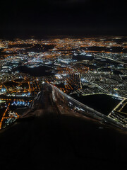 sunset in the mountains