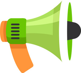 Megaphone Illustration Icon
