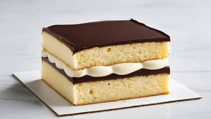 piece of cake on a plate