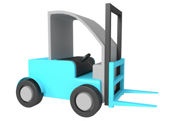 Forklift for lifting goods