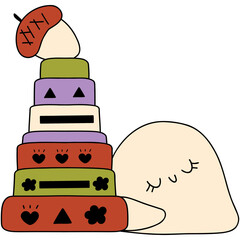 Cozy bookish halloween