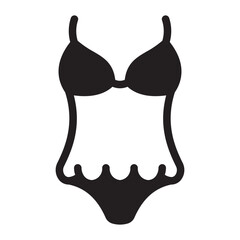 Lingerie Solid Black