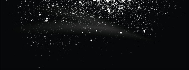 Falling snow bokeh lights snowflakes texture background