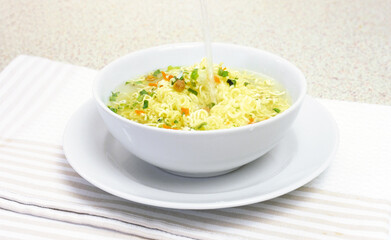 Instant Noodle Preparation