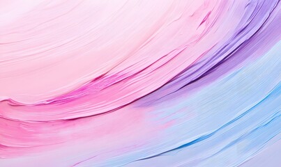 A brush stroke of paint with a pink, purple and blue, Generative AI