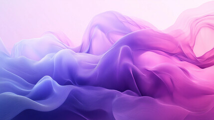 Obraz premium 3D render purple smoke misty background