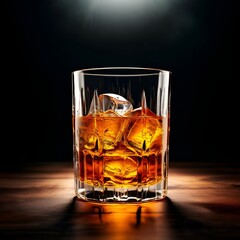 whiskey on the rocks