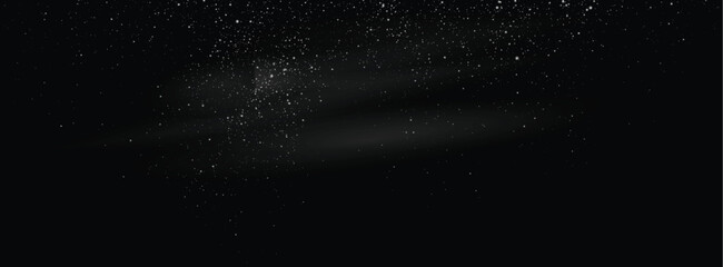 New Year winter snow snowfall snowflakes illustration