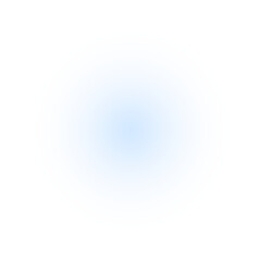 Blue gradient circle blur glowing light