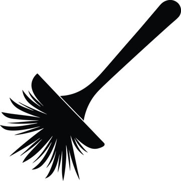 recommend clip art: Sparkle sweep brush vector silhouette illustration design