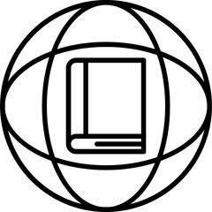 Global Education Vector Icon Design