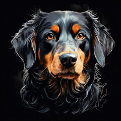 the AI Image Generator, Bernese Mountain Dog
