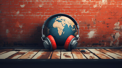 generated illustration of International podcast Day september 30