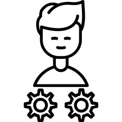 Management Vector Icon Design