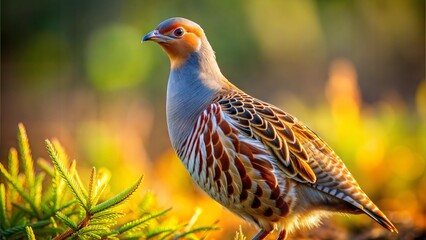 Obraz premium partridge bird image background
