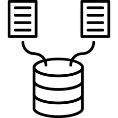 Data Collection Vector Icon Design