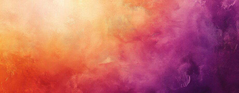 Subtle and abstract, this blurred gradient background merges tangerine, cranberry, and medium purple hues for a sophisticated and artistic touch