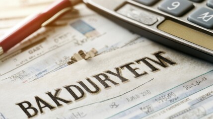 A credit score report with a dangerously low number, and the word Bankrupt stamped across it