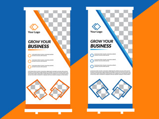 Business Roll up Banner Design Template