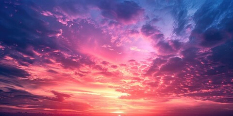 Obraz premium Sun and stunning sunset images