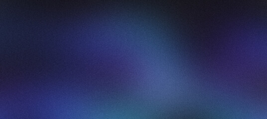 Grainy texture abstract background creating a smooth gradient from deep to light blue