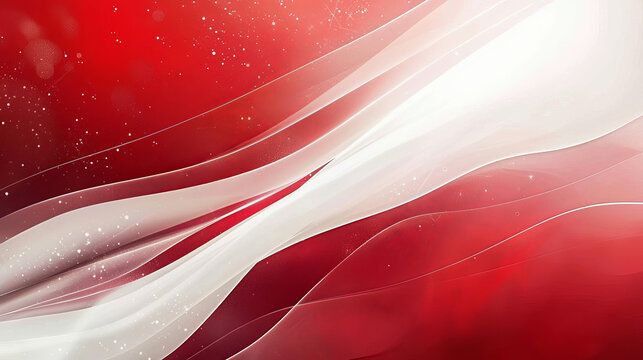 Red And White Abstract Background, HD, Background Wallpaper, Desktop Wallpaper