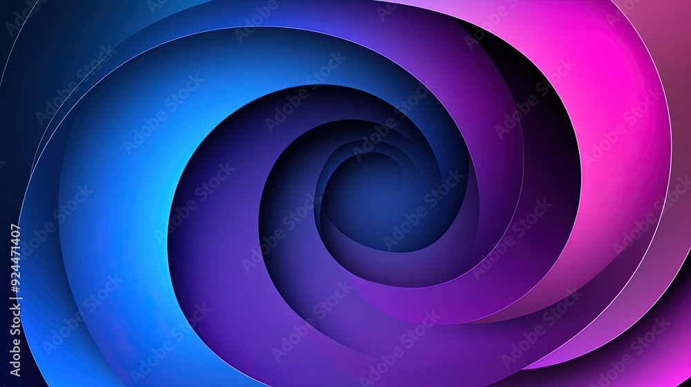 Poster abstract background with blue and purple gradient color. liquid shapes. fluid gradient background wi