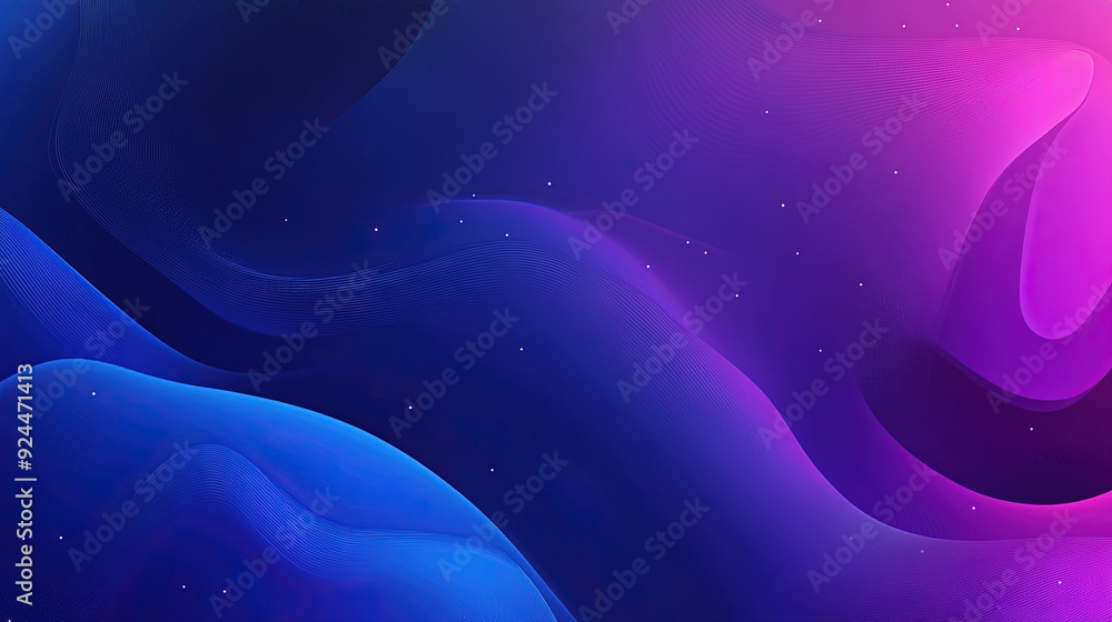 Poster abstract background with blue and purple gradient color. liquid shapes. fluid gradient background wi