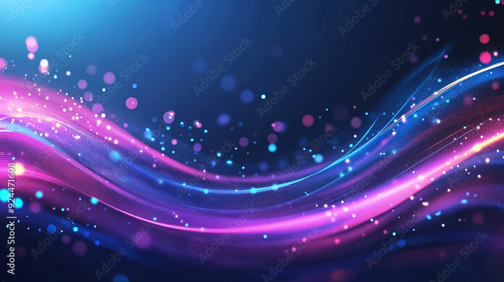 Poster abstract background with blue and purple gradient color. liquid shapes. fluid gradient background wi