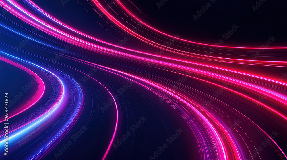 Aufkleber abstract background with vertical and horizontal lines of light. abstract futuristic background. tec
