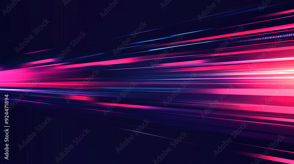 Poster abstract background with vertical and horizontal lines of light. abstract futuristic background. tec