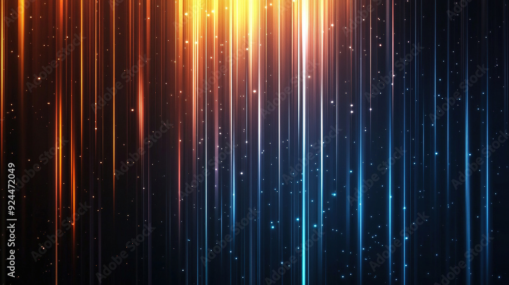 Aufkleber abstract background with vertical and horizontal lines of light. abstract futuristic background. tec