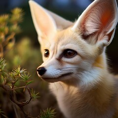 Fennec Fox Portrait