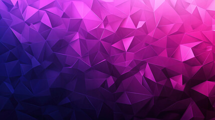 Obraz premium Geometric shapes background. Abstract background with low poly triangles. Purple and pink polygonal wallpaper. Abstract polygonal background. Copy space area