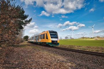 Regionalbahn - Zug - Ecology - Train - Railway - Railroads - Eisenbahn - Lok - Lokomotive -...