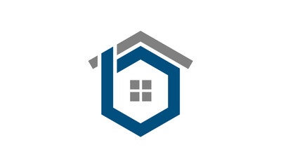 blue house icon