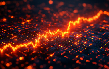 Financial Crisis & Tech: Stock Market Chart Lines