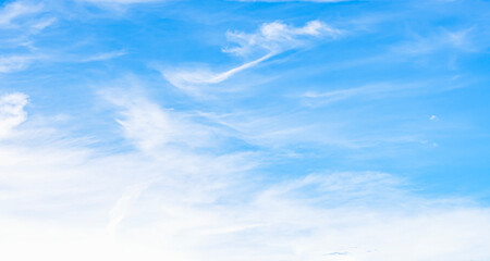 sky, fluffy white clouds, freedom, beauty, atmosphere, background pattern, clean, colorful, light blue