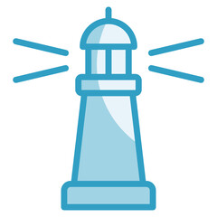 Lighthouse  Icon Element For Design