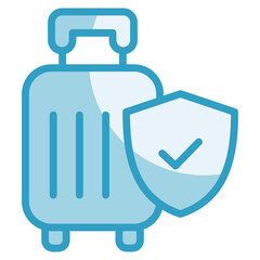 Travel Insurance  Icon Element For Design
