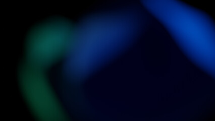 Abstract Blue and Green Gradient Background, Blur Vibrant Colors. Copy Space - Backdrop